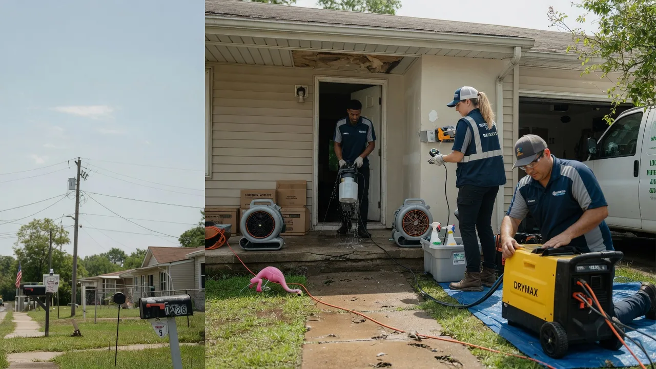 Storm Damage Water Removal in Edinburg, TX near me
